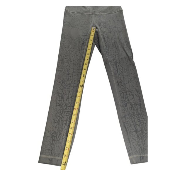 Lululemon Wunder Train High-Rise Tight Thread Dye Rover Black Leggings *SZ2 - Picture 7 of 11